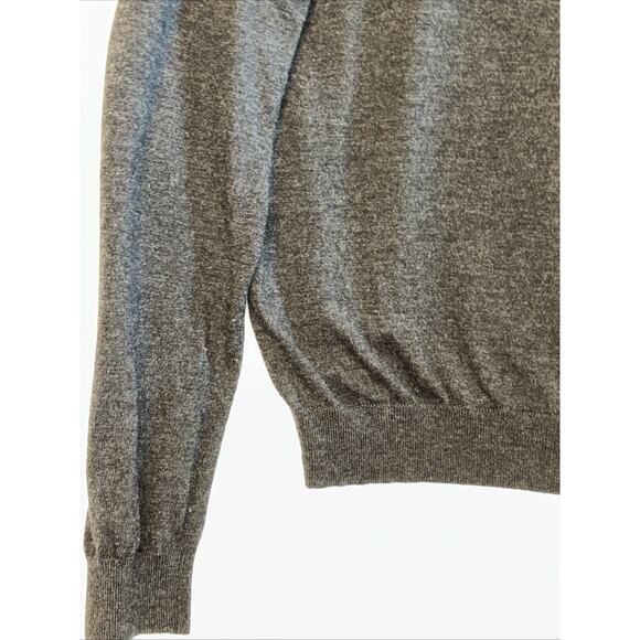 Banana Republic Mens XL Argyle Sweater V Neck Merino Wool Preppy Old Money - Picture 12 of 13